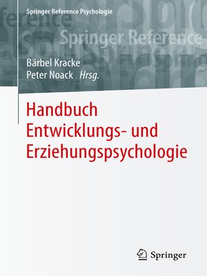 cover image of Handbuch Entwicklungs- und Erziehungspsychologie